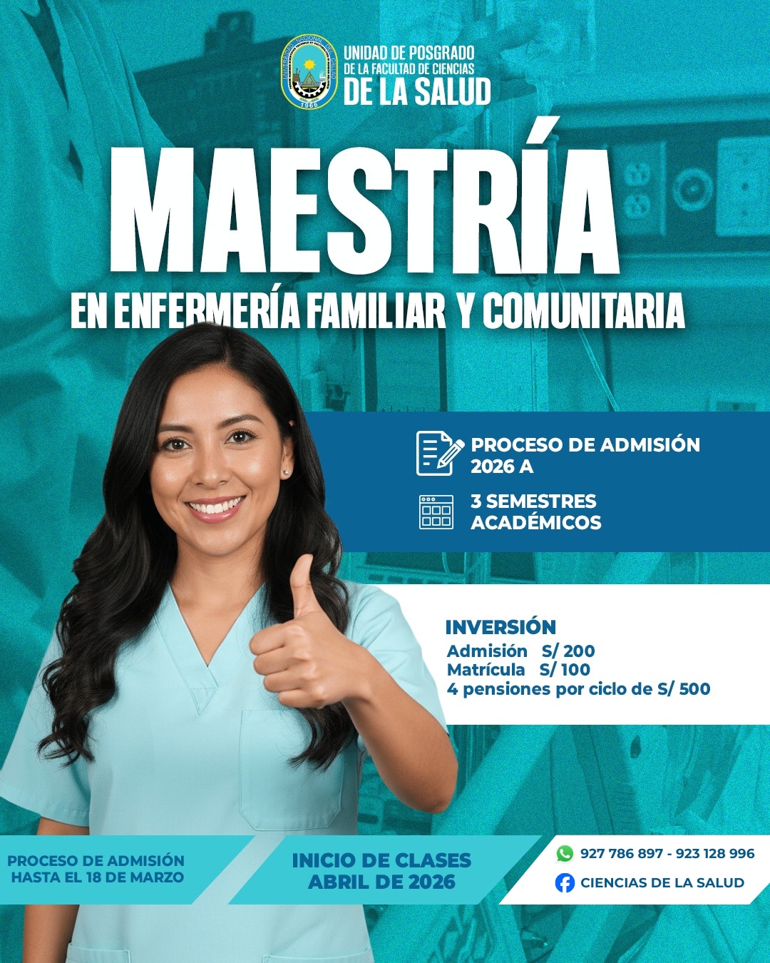Maestría en Enfermería Familiar y Comunitaria